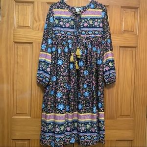 Gypsie Blu NWT Bohemian Dress